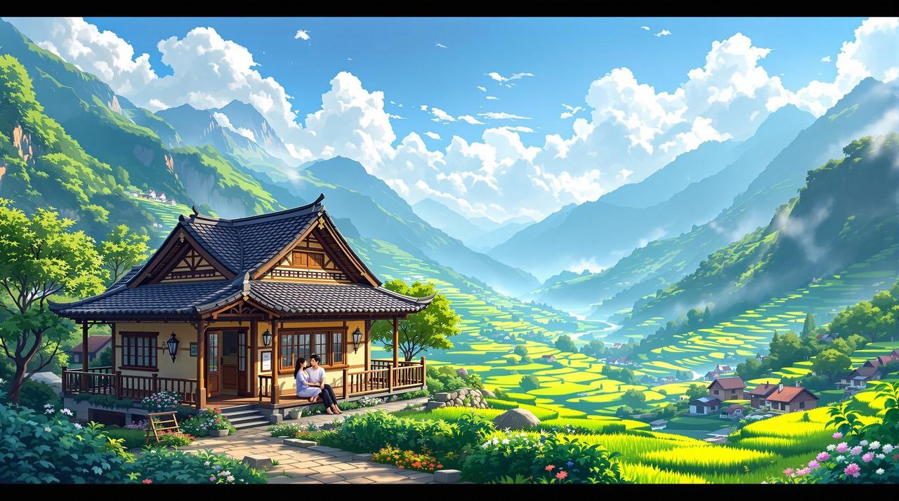 短剧全集免费客户案例 - 旅游宣传动画《山居岁月》—— 乡村旅游振兴项目